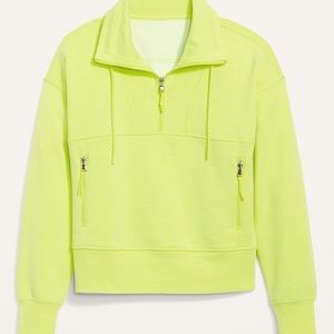 Old navy Black half zip sweatshirt